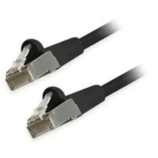 7FT CAT6 BLK SNAGLESS SHIELDED  CABLE