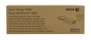 XEROX 106R02225 PHASER 6600/WORKCENTRE 6605 HIGH CAPACITY CYAN TONER CARTRIDGE -