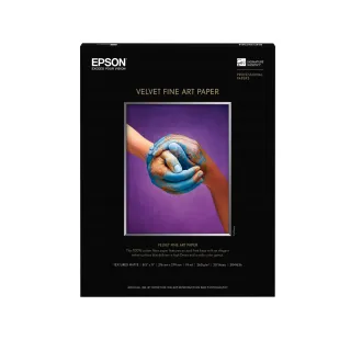8.5X11 LTR VELVET FINE ART      PAPER FOR EPSON PRO GRAPHICS PRNT