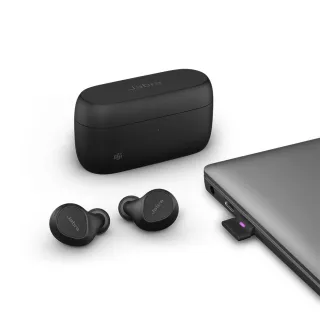 JABRA EVOLVE2 BUDS              USB-A- MS WIRELESS CHARGING PAD