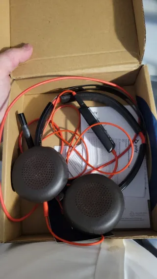 POLY BLACKWIRE C5220 HEADSET    STEREO - USB-C  USB-A - WIRED