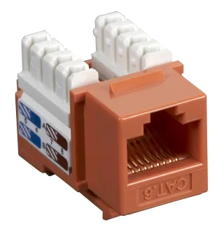 BASIC JACK THAT MEETS OR EXCEEDS INDUSTRY STANDARDS. SUITABLE FOR 22 26 AWG STRA