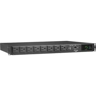 EATON TRIPP LITE SERIES 1.44KW 120V SINGLE-PHASE ATS/MONITORED PDU - 8 NEMA 5-15