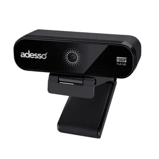 1080P FULL HD WEBCAM W/AF LENS  DUAL MICS PRIVACY SHUTTER
