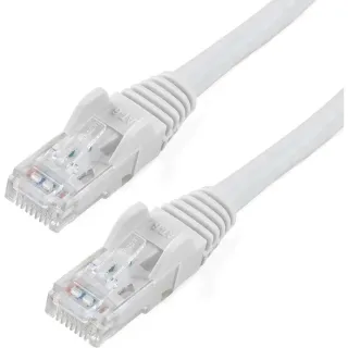 14FT WHITE CAT6 ETHERNET CABLE  SNAGLESS RJ45 UTP PATCH CABLE CORD