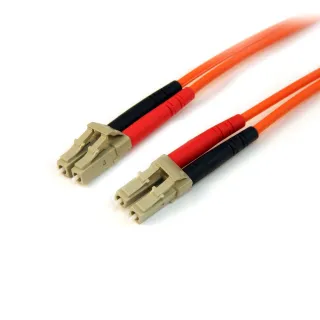 1M MULTIMODE FIBER OPTIC CABLE  OM2 LC/LC 50/125 LSZH FIBER CABLE