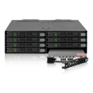 TOUGHARMOR MB998SP-B METAL 8X   SATA 2.5 MOBILE RACK