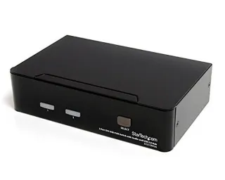 2 PORT DVI KVM SWITCH DUAL LINK USB AUDIO DVI KVM SWITCH
