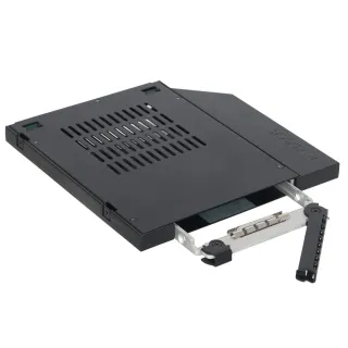 TOUGHARMOR MB411SPO-2B - 9.5MM  2.5 HOT-SWAP MOBILE RACK CD/DVDBAY