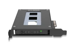 TOUGHARMOR MB111VP-B U.2 / U.3  NVME SSD ENCLOSURE FOR PCIE SLOT