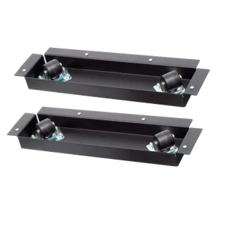 CASTER BASE FOR BGR SERIES - ADDS 1 1/8IN TO OVERALL HEIGHT, INNOVATIVE TWO-PART