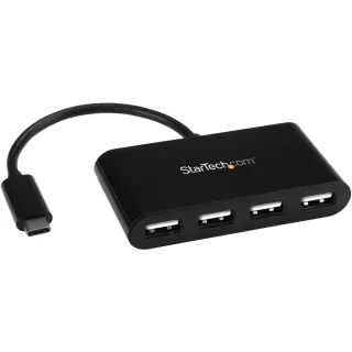 4 PORT USB C HUB MINI LAPTOP    EXPANSION HUB USBC DONGLE SPLITTER