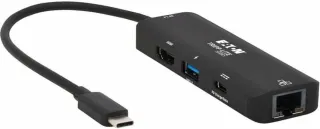 USB-C MULTIPORT ADAPTER 4K60HZ  HDMI USB-A GBE 100W PD CHARGING