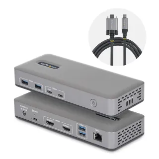 USB-C DOCKING STATION -         DUAL-MONITOR HDMI 4K 60HZ