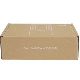 CISCO DESK PHONE 9800 KEY EXPANSION MODULE, CARBON BLACK
