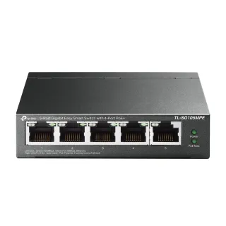 5-PORT GIGABIT EASY SMART SWITCH WITH 4-PORT POE+