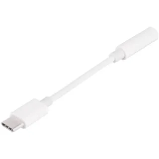 USBC MALE TO AUDIO FEMALE       ADAPT WHITE PHONO JACK