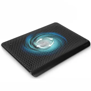 16IN BLK SINGLE FAN CHILL MAT