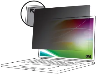 BRIGHT SCREEN PRIVACY FILTER    FOR 13.3IN 16:9 FULL SCREEN LAPTOP