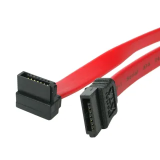 18IN INTERNAL STRAIGHT SATA TO  RIGHT ANGLE SATA SERIAL ATA CABLE