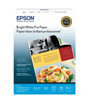 500 SHEET 8.5X11 LTR PREMIUM    BRIGHT WHITE PAPER