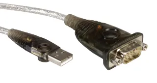 USB TO SERIAL ADAPTER FOR CELL  PH PDA CAM MODEM AND ISDN T/A