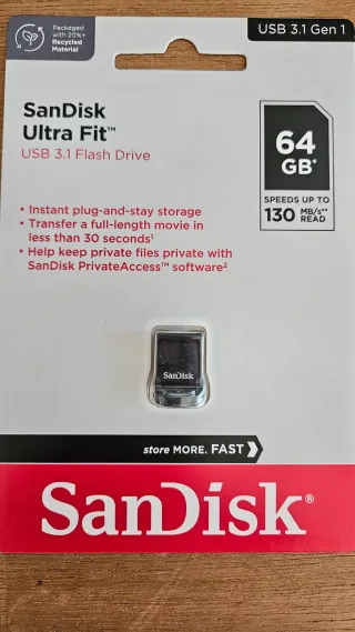 64GB ULTRA FIT 4X6 INSERT AM