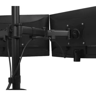 DUAL MONITOR ARTICULATING DESK  MOUNT - 13 TO 27