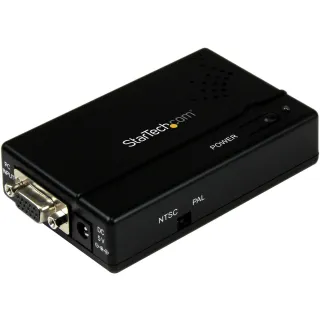 VGA TO RCA ADAPTER CONVERTER    PC TO TV COMPOSITE VGA ADAPTER