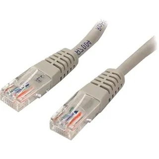 5FT GREY CAT5E ETHERNET CABLE   RJ45 PATCH CABLE GIGABIT LAN CORD