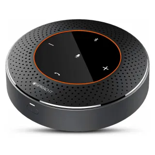 DESKTOP OR TRAVEL SPEAKER WITH BLUETOOTH OR USB CONNECTIVITY. COMPATIBLE WITH PC