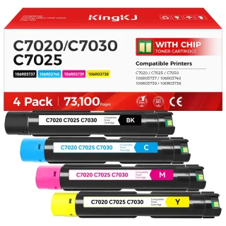 XEROX VERSALINK C7020/C7025/C7030 CYAN EXTRA HIGH CAPACITY TONER CARTRIDGE, YIEL