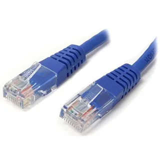 2FT BLUE CAT5E ETHERNET CABLE   RJ45 PATCH CABLE GIGABIT LAN CORD