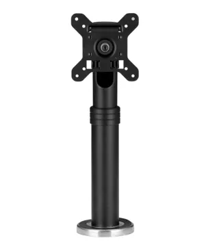 ATDEC POS HEIGHT ADJUSTABLE DESK MOUNT - LOADS UP TO 44LB - VESA 75X75, 100X100