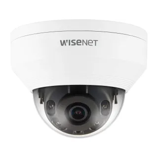 WISENET Q NETWORK OUTDOOR VANDAL DOME CAMERA, 5MP @ 30FPS, 2.8MM FIXED FOCAL LEN