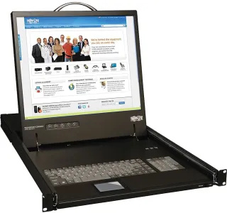 EATON TRIPP LITE SERIES 1U RACK-MOUNT CONSOLE WITH 19 IN. LCD, TAA - PROVIDES EA