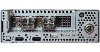 THUNDERBOLT 5 TO 32GB FIBRE CHN WITH (2) SFP+ MODULES DESKTOP