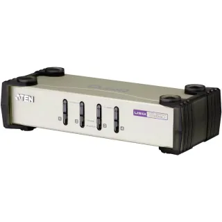 4-PORT PS/2-USB KVM SWITCH
