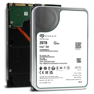 SEAGATE EXOS X20 20TB           512E SATA 6GB/S 3.5
