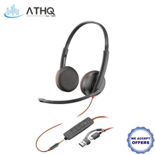 POLY BW 3225 USB-C HS 3.5MMP    USB-C/A
