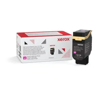 GENUINE XEROX MAGENTA HIGH CAPACITY TONER CARTRIDGE, XEROX C325 COLOR PRINTER, (