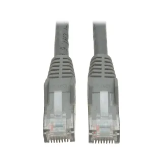 5FT CAT6 PATCH CABLE M/M GRAY   GIGABIT MOLDED SNAGLESS PVC RJ45