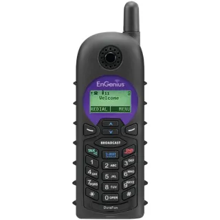 DURAFON-SIP HANDSET ONLY W/ RUGGED DESIGN AND LOW PROFILE 1.5DBI ANTENNA