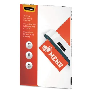 THERMAL LAMINATING POUCHES MENU 5MIL - 100PK NA