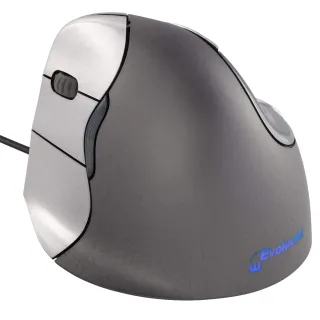 EVOLUENT VERTICALMOUSE 4 - LEFT-HANDED - WIRED - 6 BUTTONS - SCROLL WHEEL - DARK