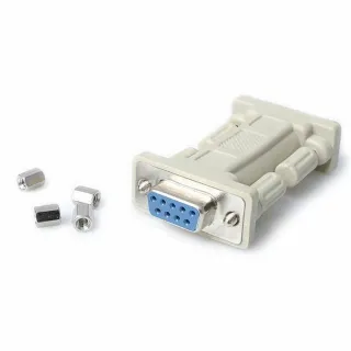NULL MODEM ADAPTER DB9 FEMALE   TO DB9 FEMALE
