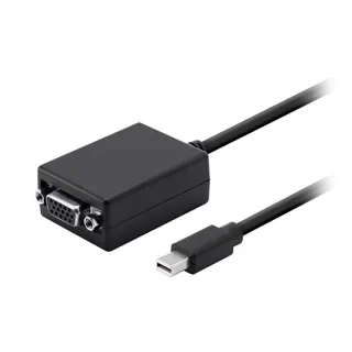 6IN MINI DISPLAYPORT TO VGA     MALE TO FEMALE ADAPTER BLACK
