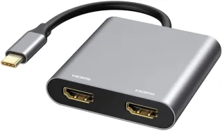USBC DOCK 2XHDMI USB2           USBC PD 4K POWER DELIVERY