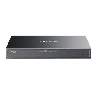 OMADA 10-PORT GIGABIT EASY MANAGED SWITCH WITH 8-PORT POE+ PORT: 8 GIGABIT POE+