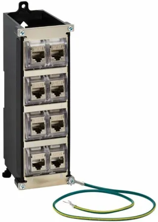 EATON TRIPP LITE SERIES 8U WALL-MOUNT BRACKET WITH SHELF FOR SMALL SWITCHES AND